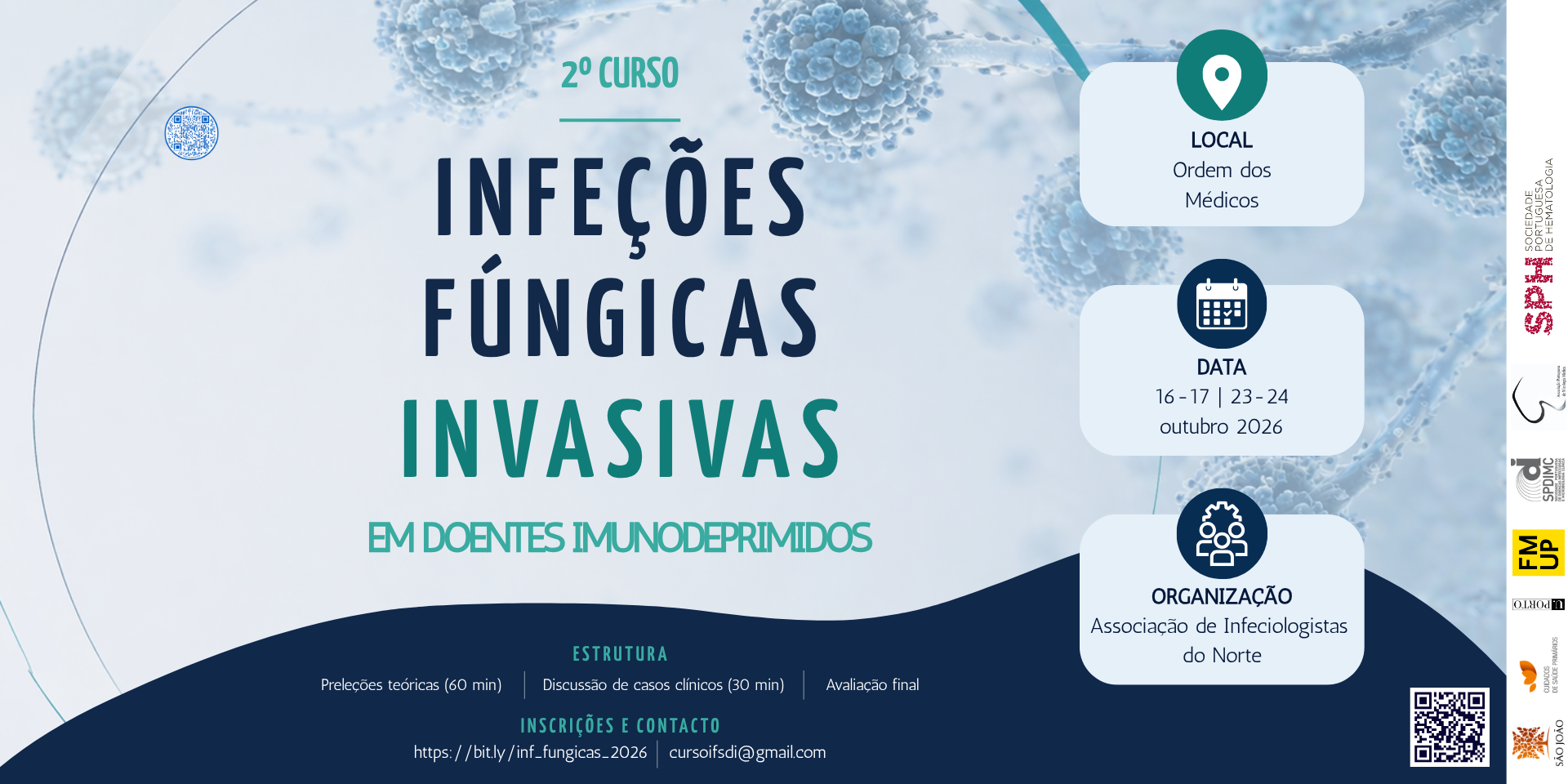 2.º Curso de Infeções Fúngicas Invasivas em Doentes Imunodeprimidos