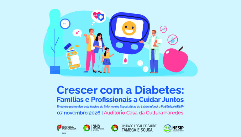 Crescer com a Diabetes: Famílias e Profissionais a Cuidar Juntos