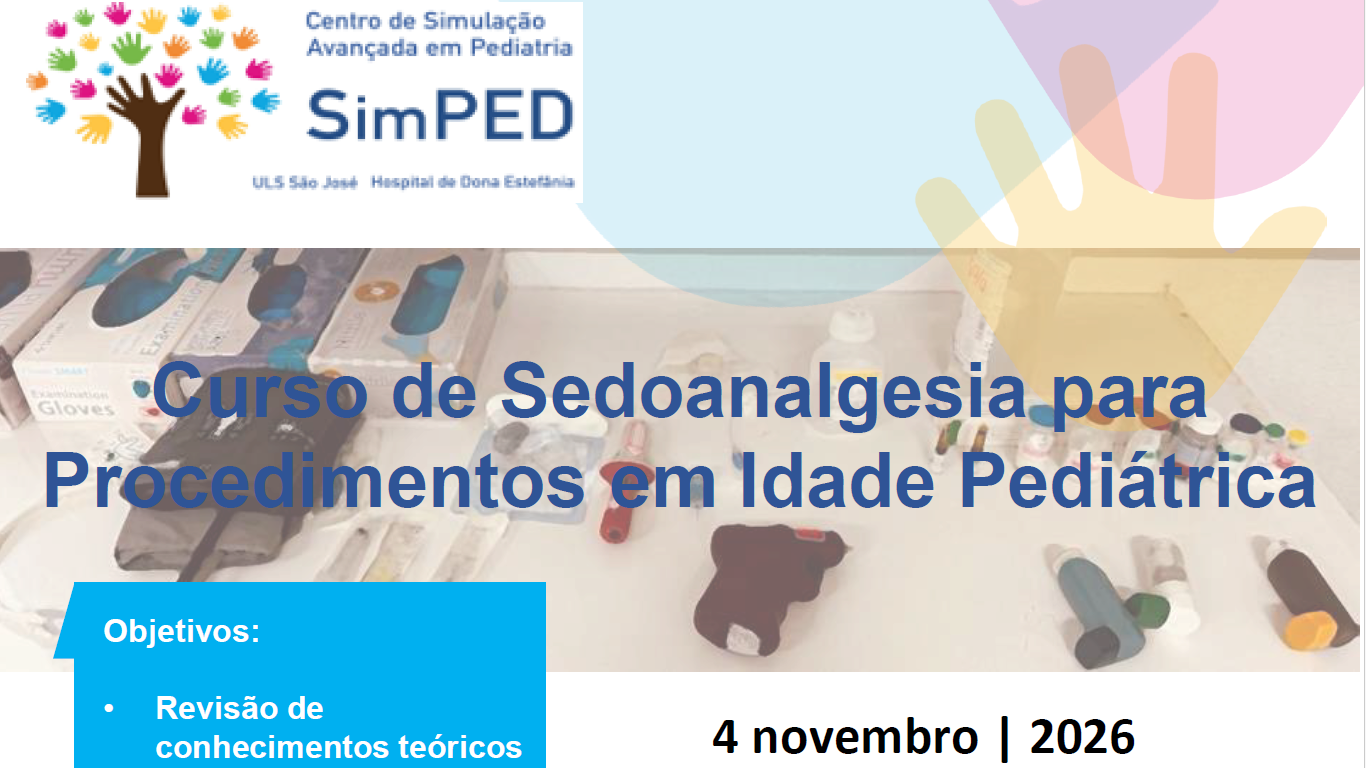 Curso de Sedoanalgesia para Procedimentos em Idade Pediátrica