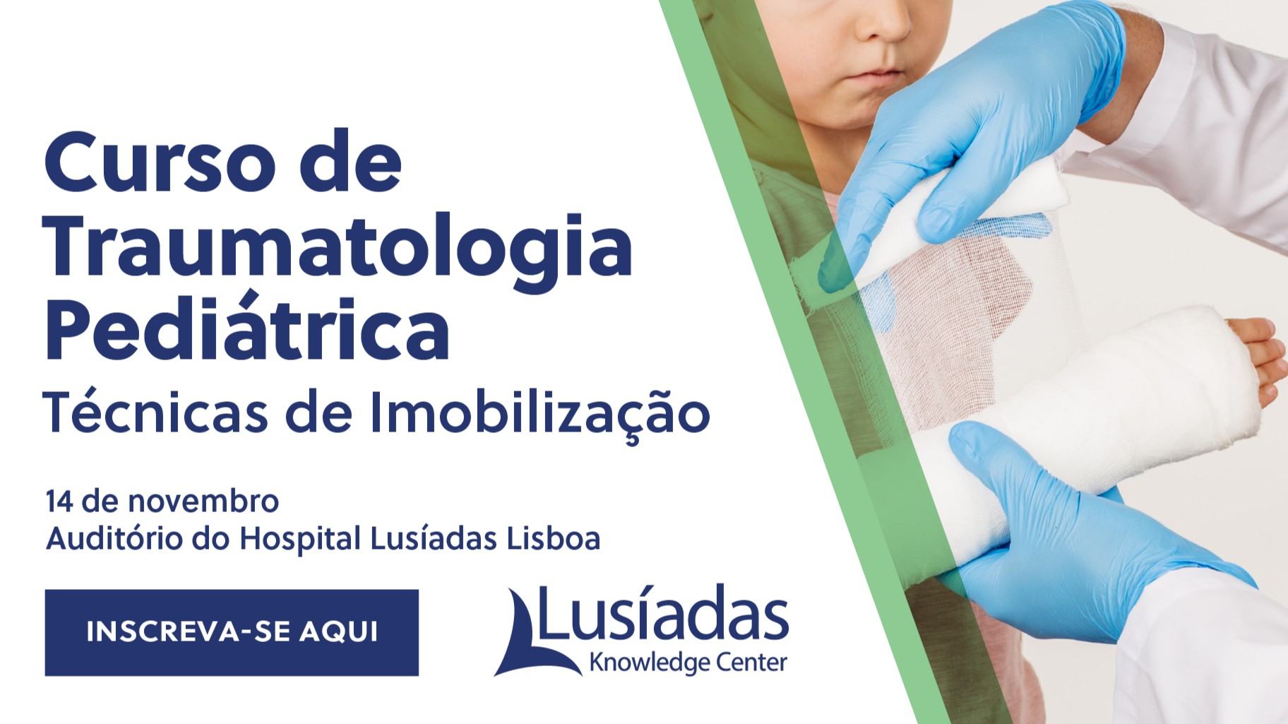 Curso de Traumatologia Pediátrica - Técnicas de Imobilização