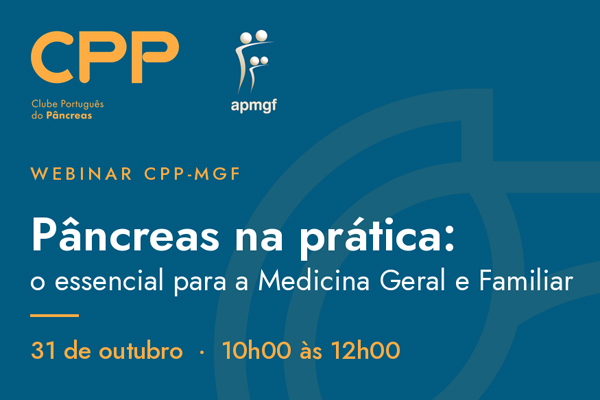 Webinar Pâncreas na prática: o essencial para a MGF