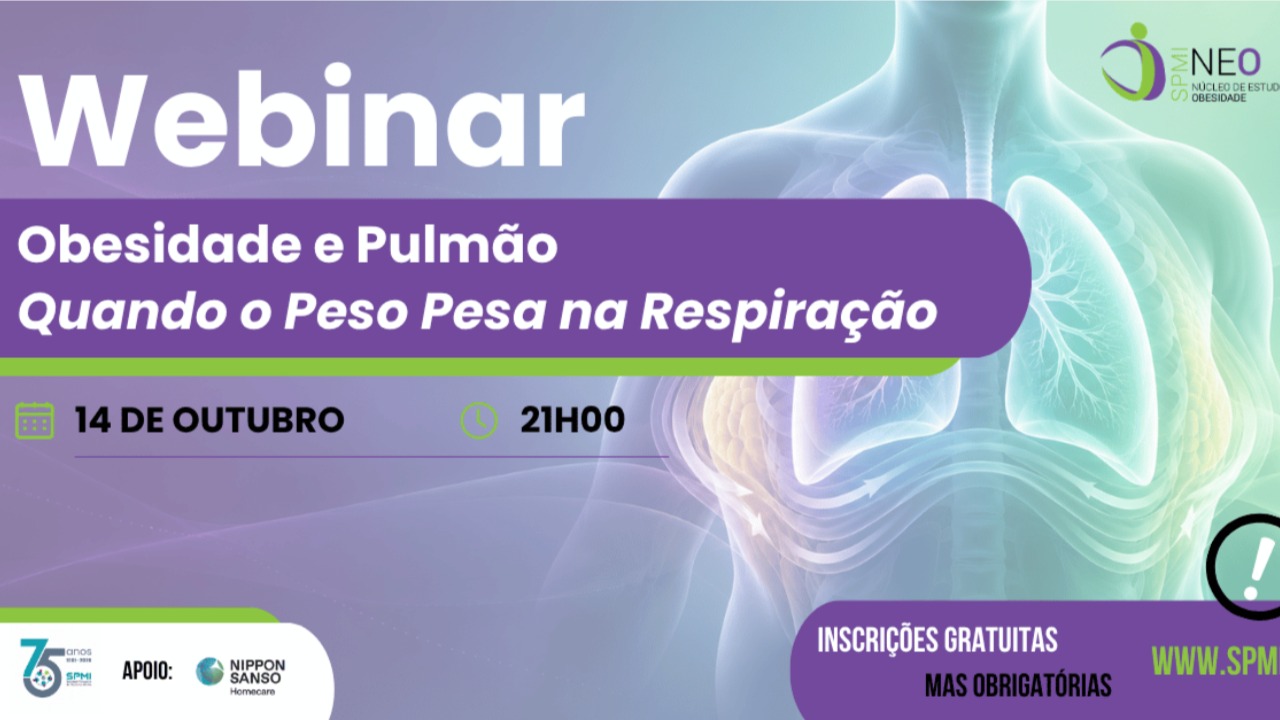 Webinar Obesidade e Pulmão: Quando o Peso Pesa na Respiração