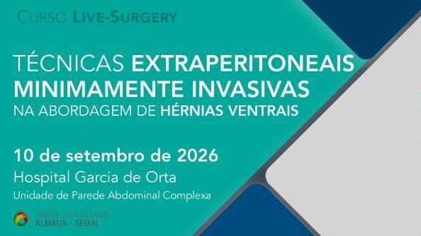 Curso Live-Surgery: Técnicas Extraperitoneais Minimamente Invasivas na abordagem de Hérnias Ventrais