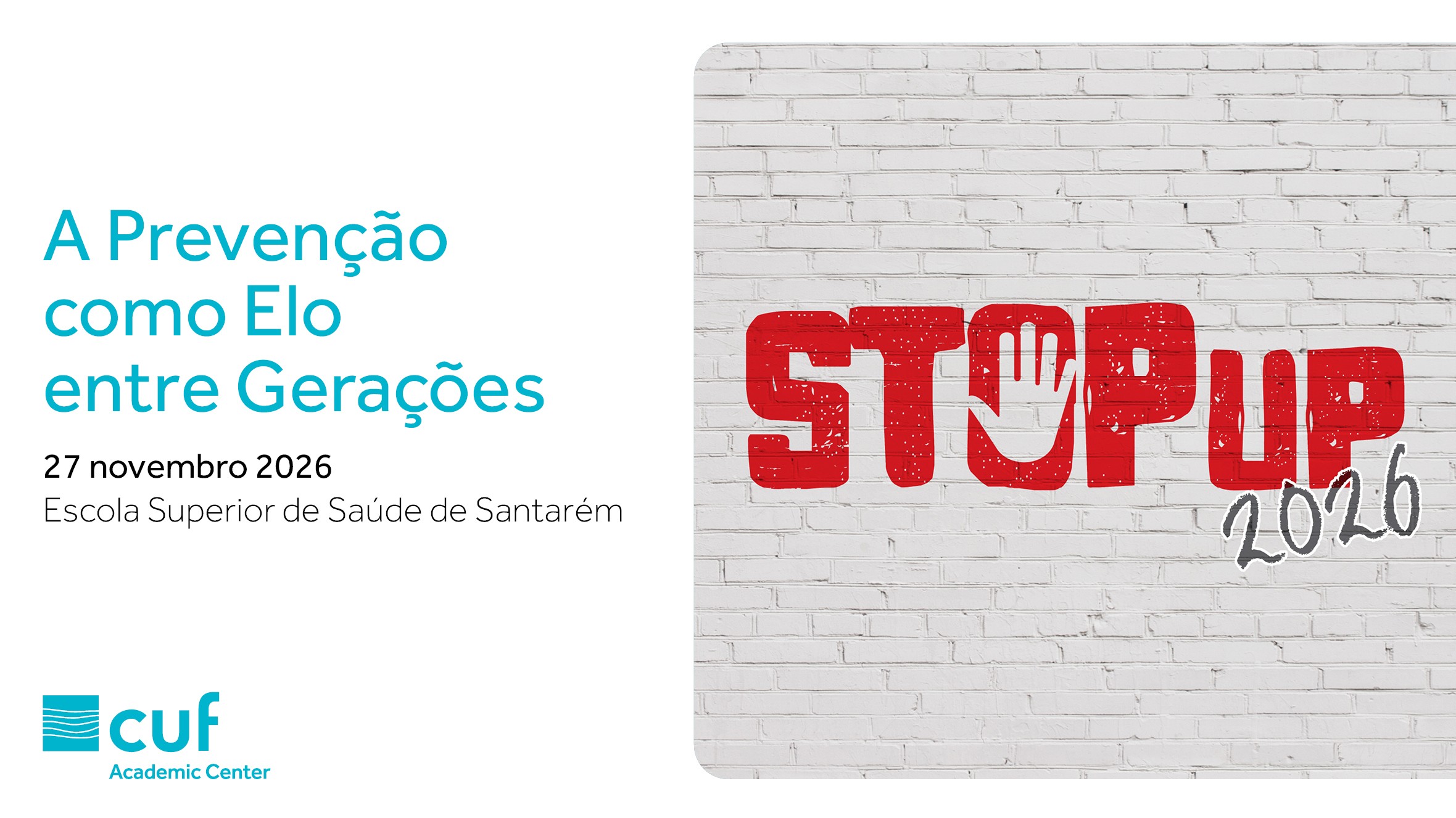 STOP UP - Úlceras por pressão - A prevenção como elo entre gerações - 2026
