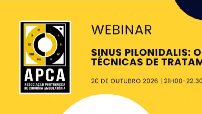 Webinar APCA | Sinus Pilonidalis: O Que Mudou? Diagnóstico, Técnicas de Tratamento e Codificação