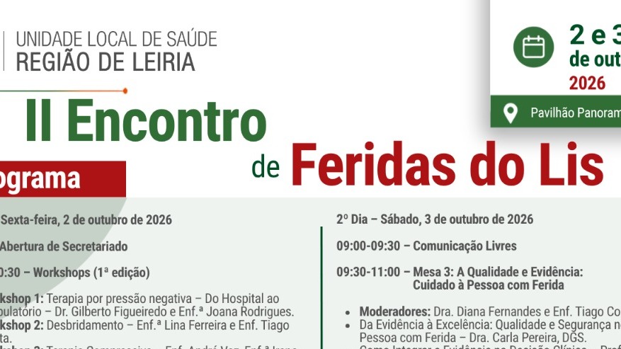 II Encontro de Feridas do Lis