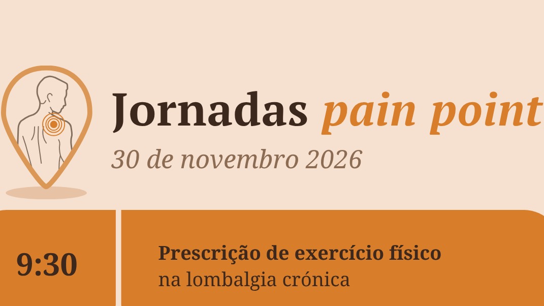 Jornadas Pain Point - Gestão da Dor em MGF
