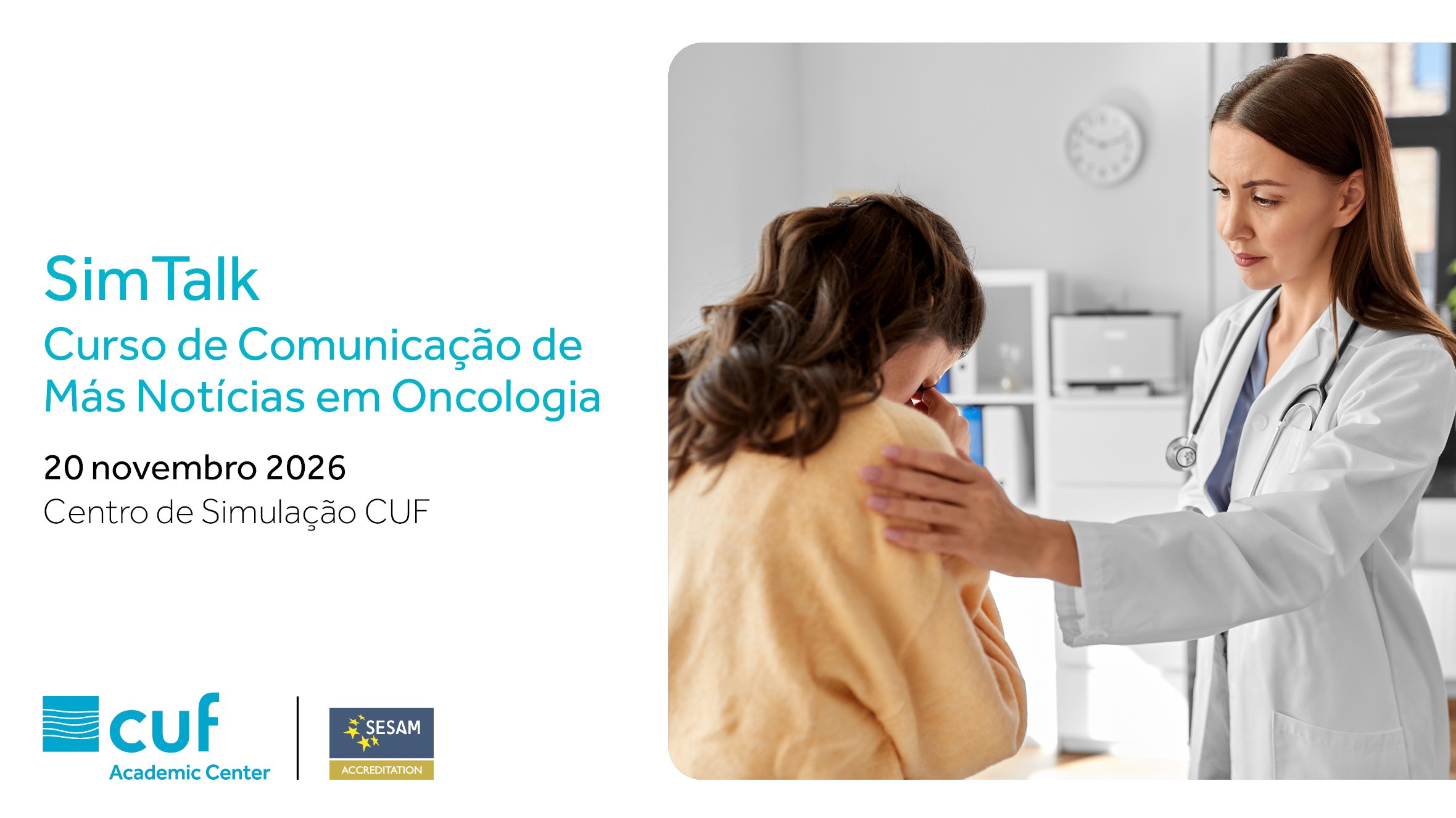 SimTalk - Curso de Comunicação de Más Notícias em Oncologia