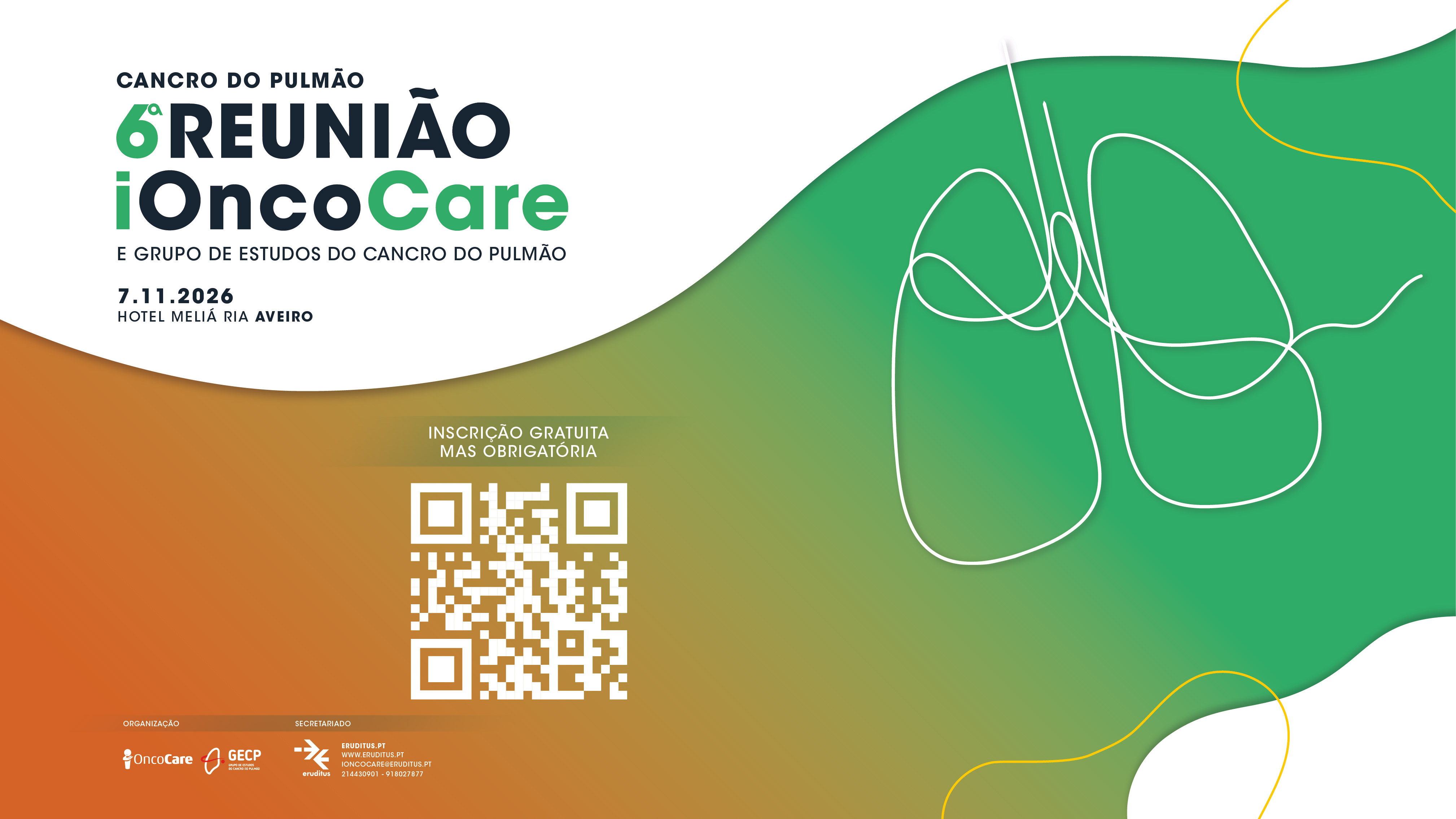 6.ª Reunião Cancro do Pulmão iOncoCare & Grupo de Estudos do Cancro do Pulmão