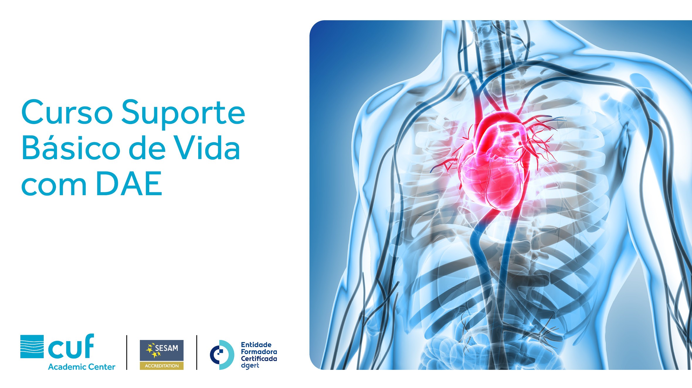 Curso Suporte Básico de Vida com DAE 2026 | 12 outubro