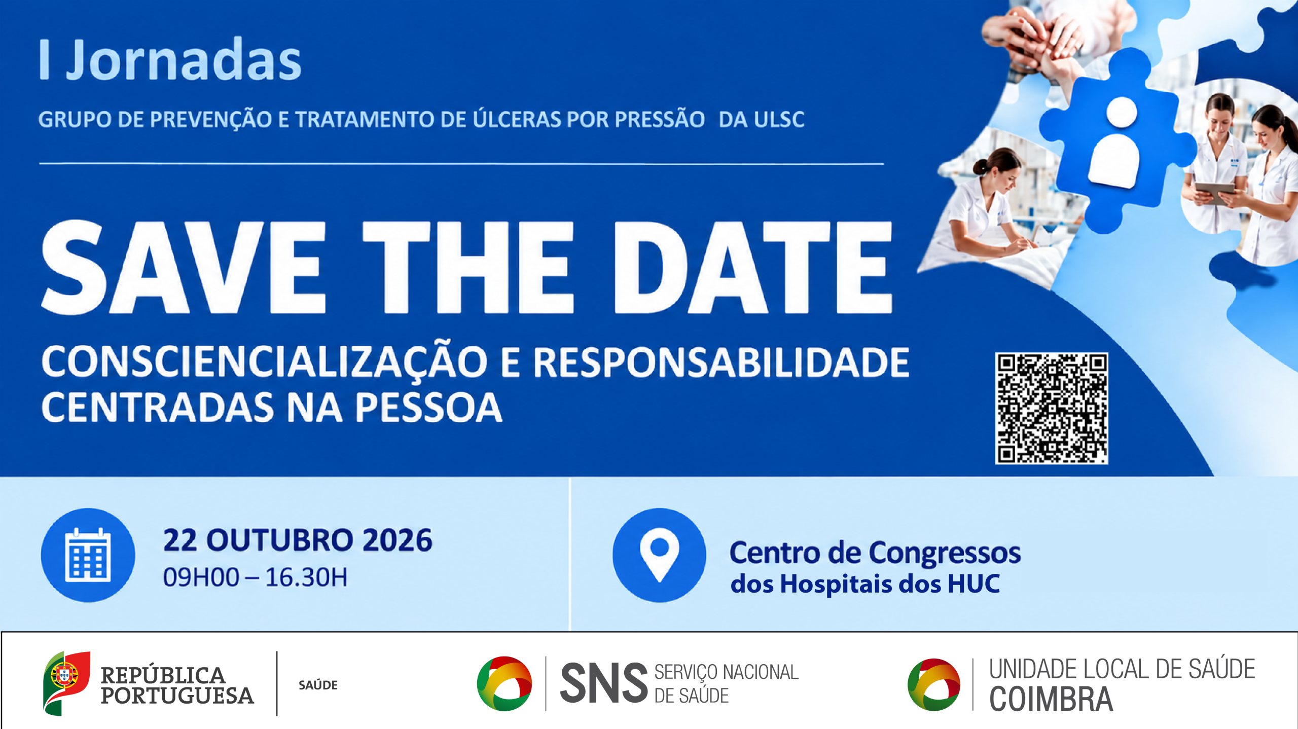 I Jornadas do Grupo de Prevenção e Tratamento de Úlceras por Pressão