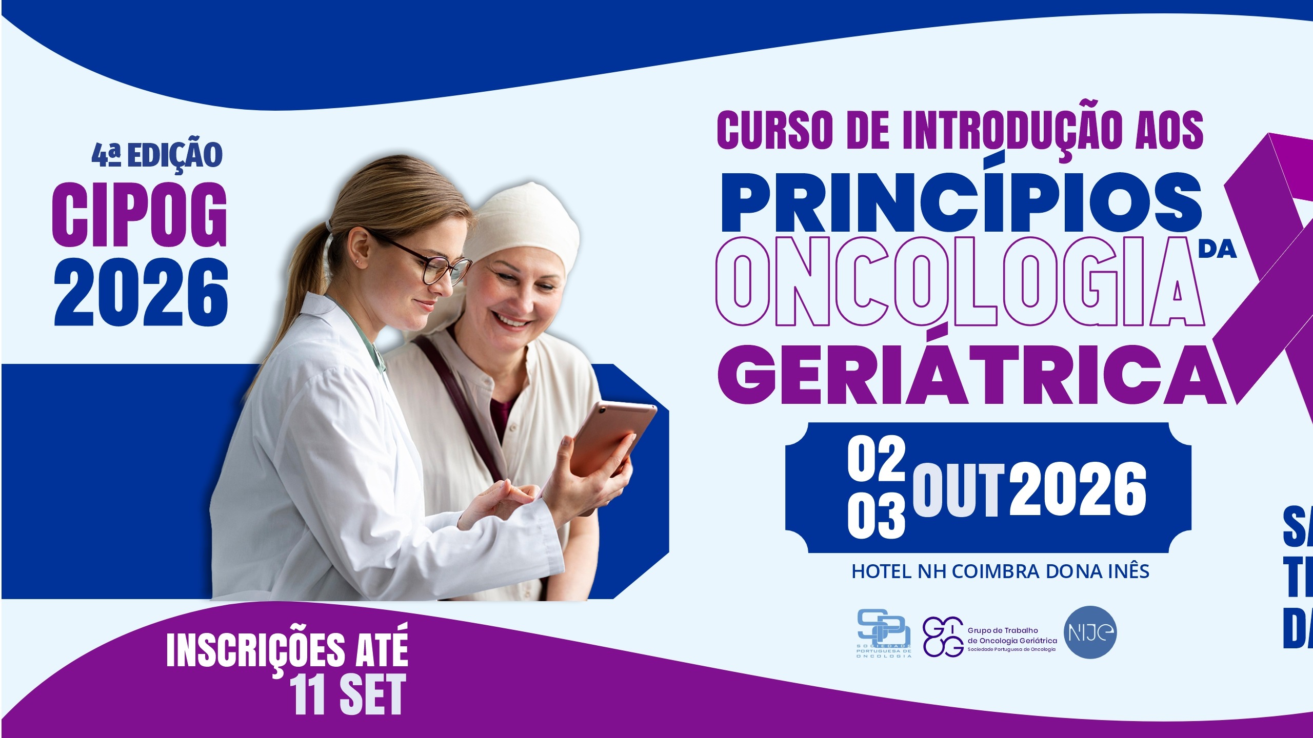 CIPOG 2026 - Curso de Introdução aos Princípios da Oncologia Geriátrica