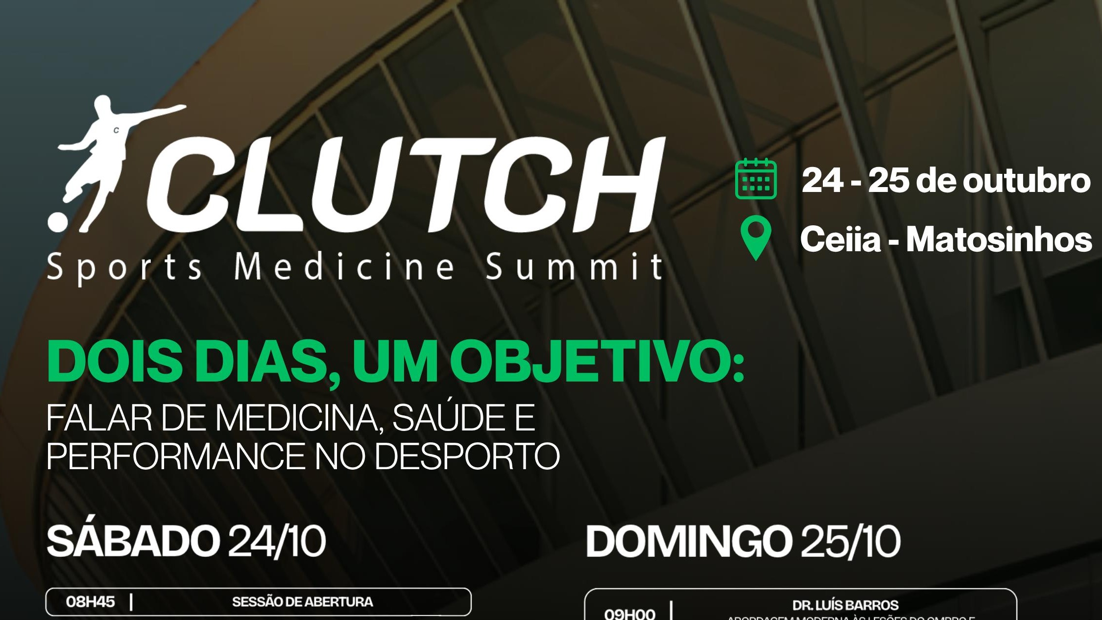 Clutch Sports Medicine Summit - 4ª Edição