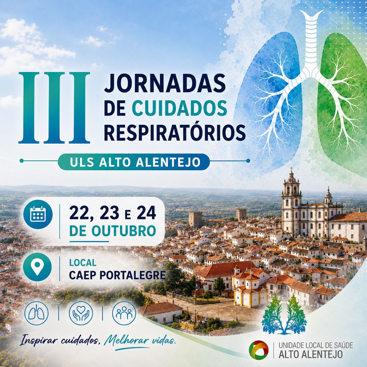 III edição das Jornadas de Cuidados Respiratórios da ULSAALE