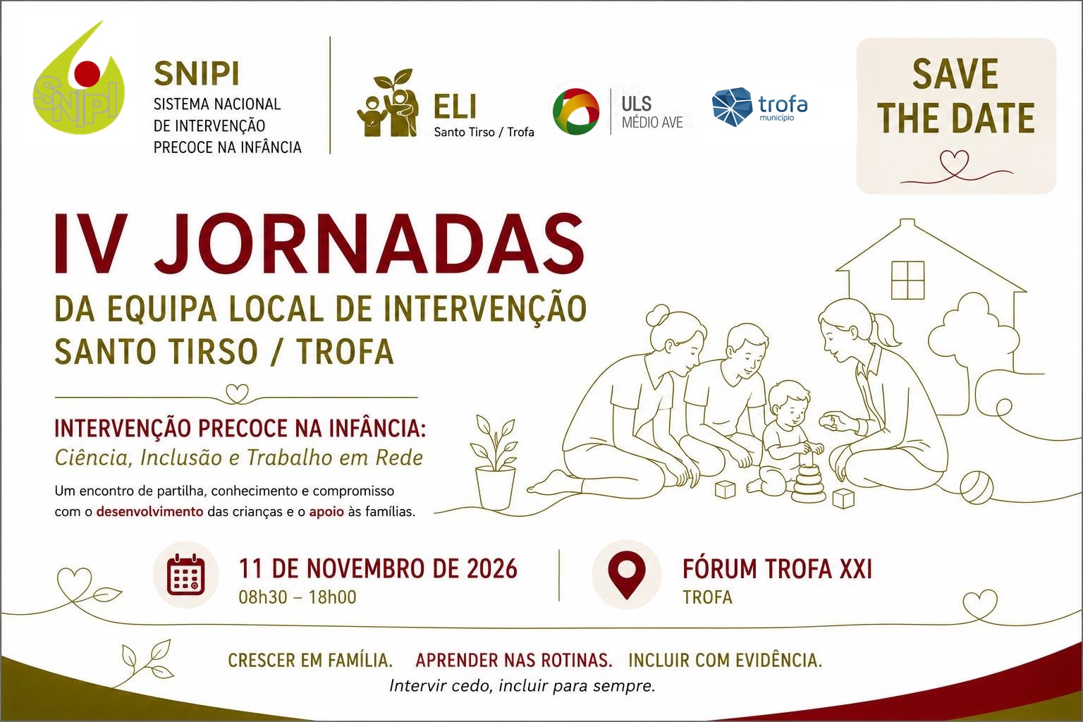 IV Jornadas da Equipa Local de Intervenção Santo Tirso/Trofa