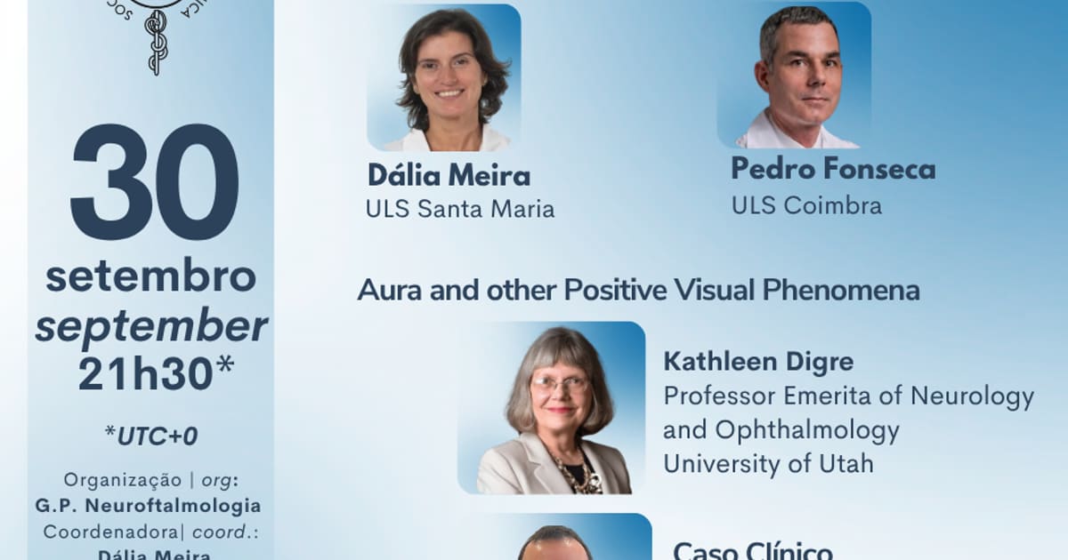 Webinar As Quartas da SPO: Positive Visual Phenomena